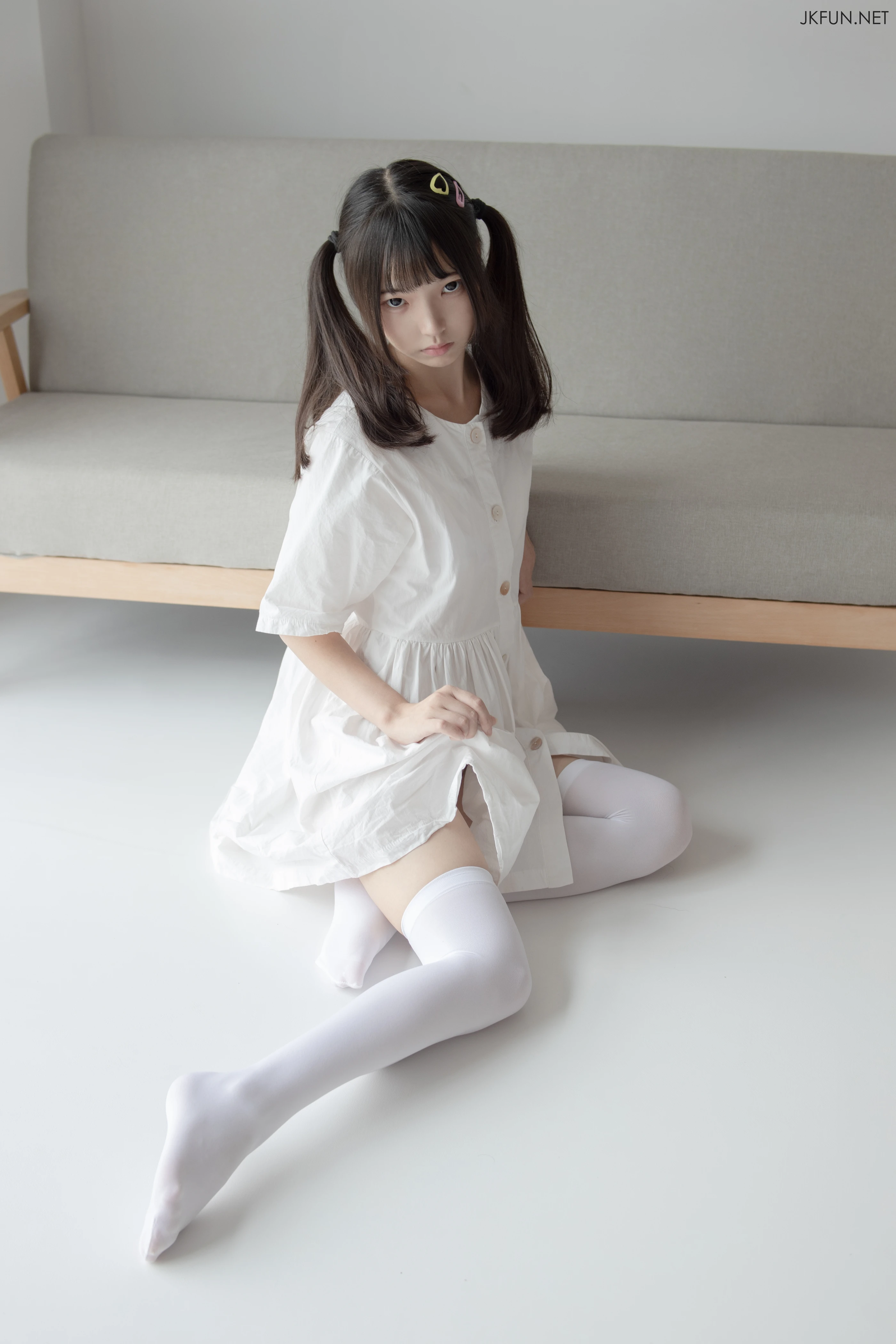 森萝财团 [JKFUN-014] 默陌 白衣飘飘的年代 [91P 1V]插图6